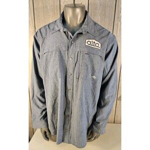 Dickies Temp-IQ Cooling Shirt 4XL Snap Button Logo Alta